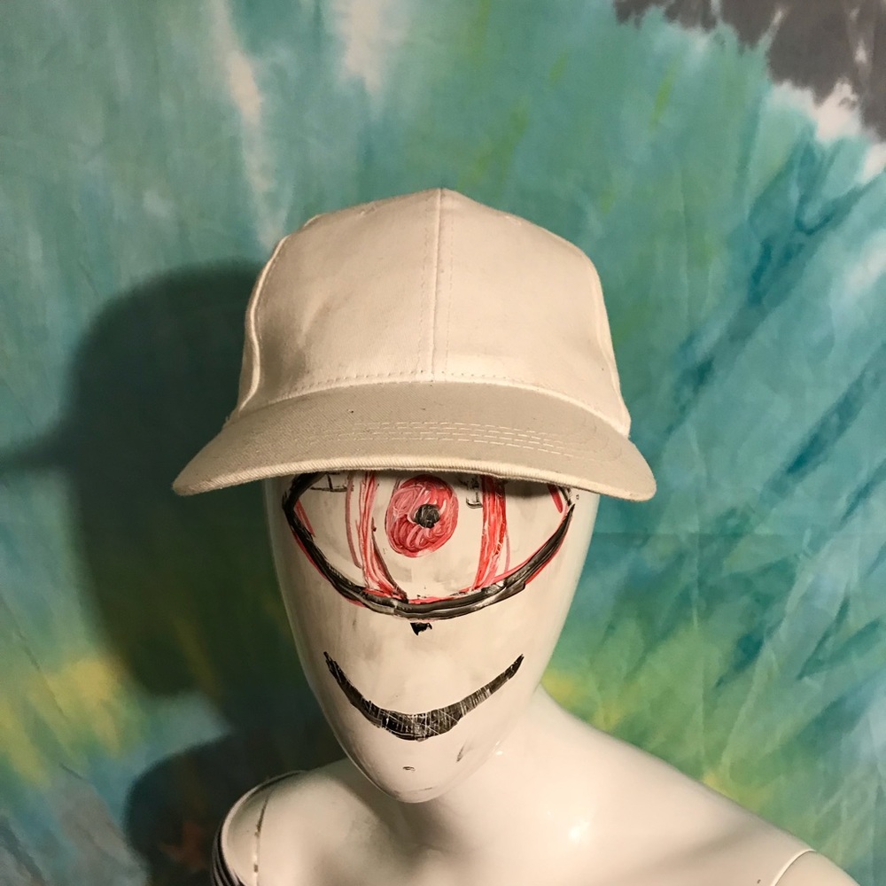 basic white dad hat - Picture 4 of 4